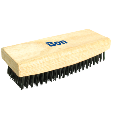 BON TOOL Wire Brush, Rocker Back, 7 1/4" X 2 1/2", 1 1/8" Trim 84-160